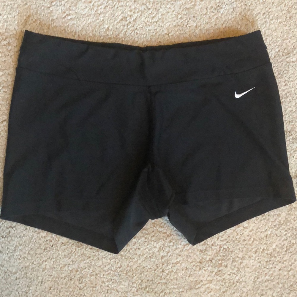 Small Black Nike Spandex Shorts